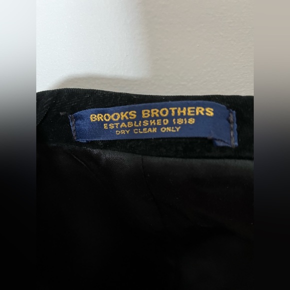 Ladies Brooks Brothers Chesterfield Tweed Herringbone Coat- size 8 - Picture 13 of 16